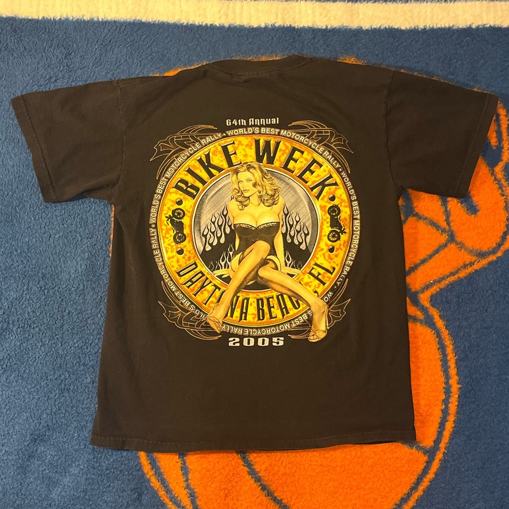 BIKE WEEK 2005 VINTAGE T SHIRT